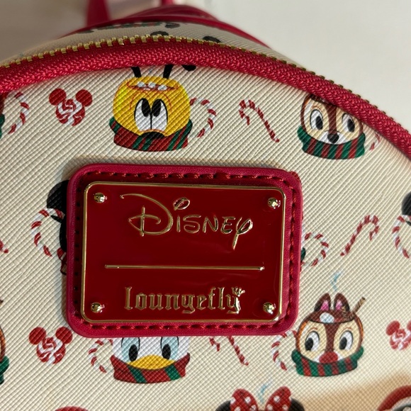 DISNEY LOUNGEFLY Backpack with Disney Characters Mickey Donald Duck Others Bag - Picture 2 of 10